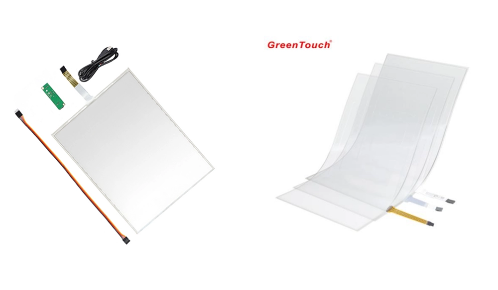 Теория работы резистивной сенсорной панели