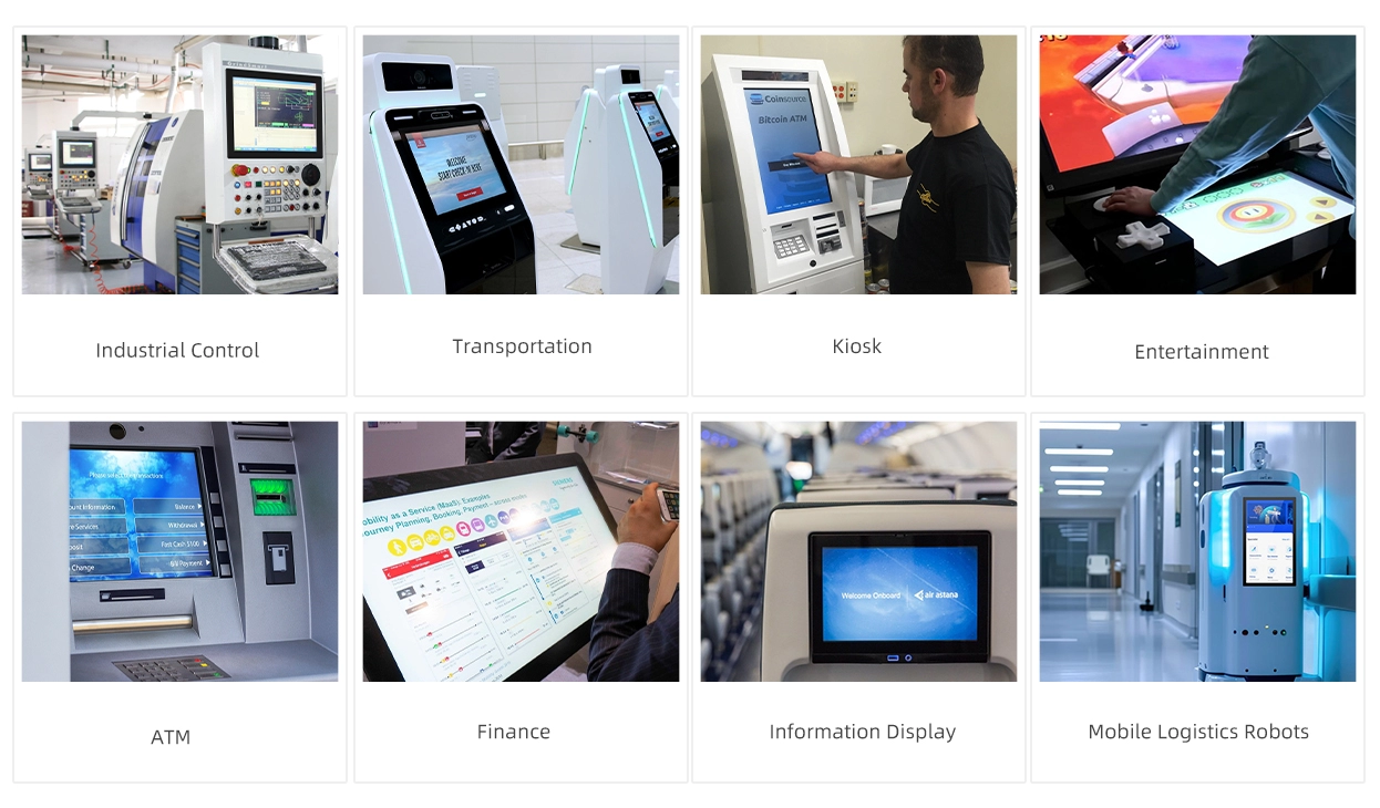 Сенсорный монитор для панельного монтажа, диагональ 10,1&ndash;23,8 дюймов (серия 3E)