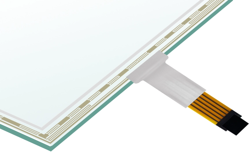 Резистивный сенсорный экран от 7 до 22 дюймов (5 проводов)