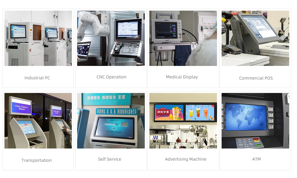 Инфракрасный сенсорный экран от 15 до 23,6 дюймов (серия TK)