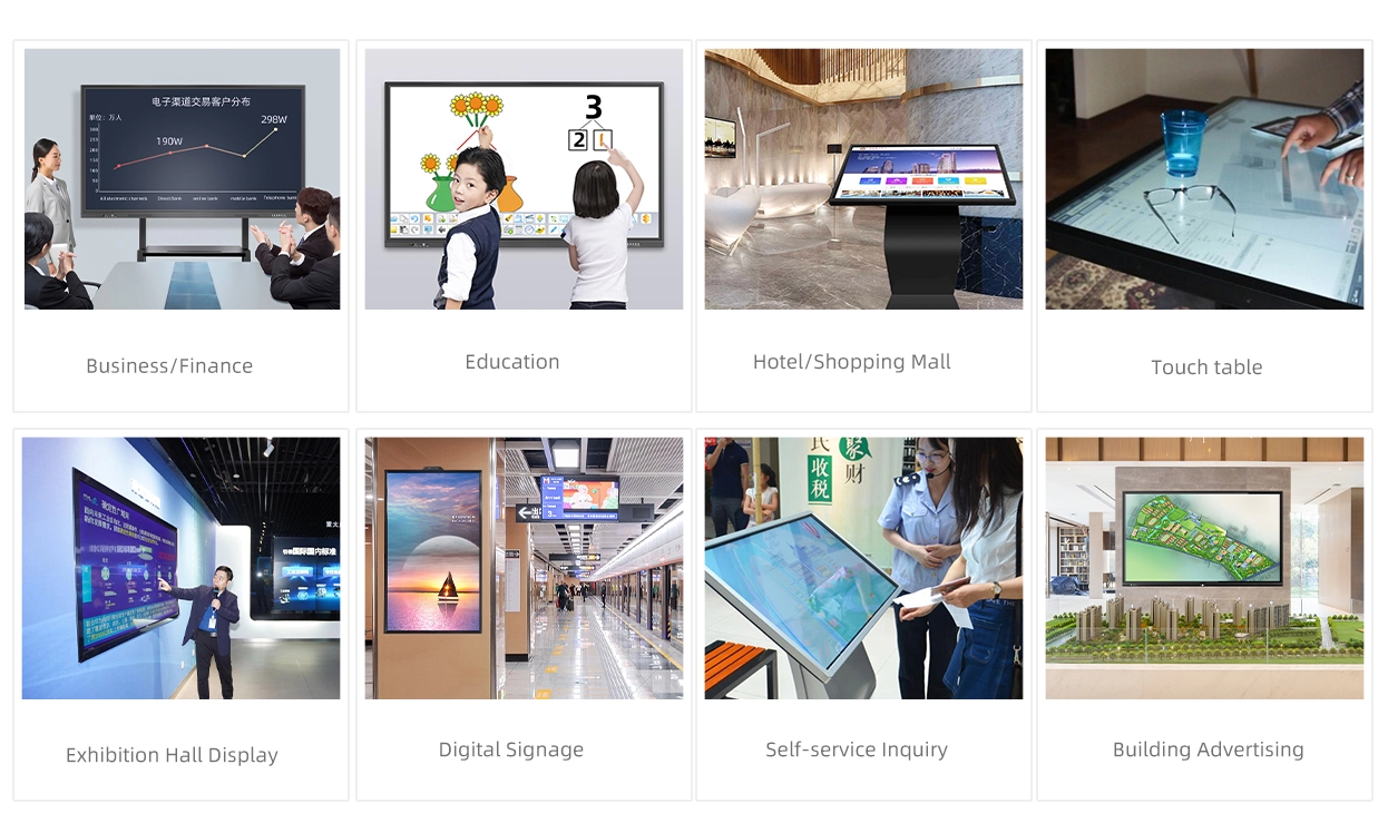 Инфракрасная сенсорная рамка, диагональ экрана от 32 до 70 дюймов (серия TF)