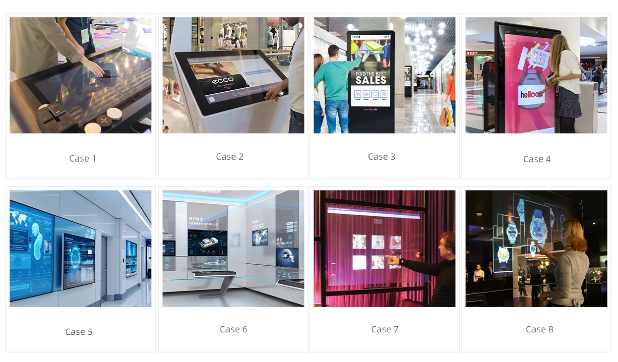 Интерактивная сенсорная пленка, диагональ экрана от 42 до 153 дюймов (серия XTB)