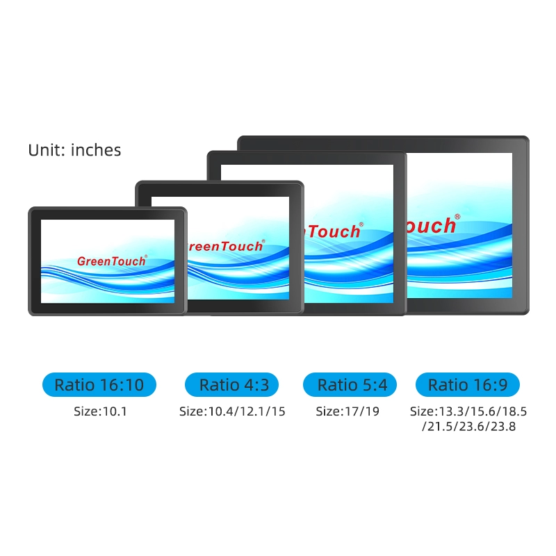 Сенсорный монитор с панельным креплением, диагональ 10,1&ndash;23,8 дюймов (серия 3D)