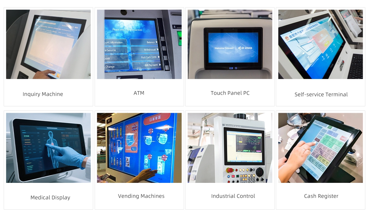 Емкостный сенсорный экран от 10,4 до 23 дюймов
