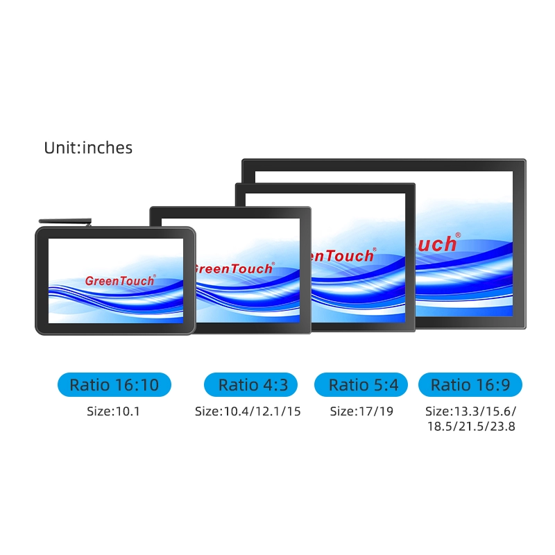 Сенсорная панель ПК с высокой яркостью, диагональ экрана 10,1-23,8 дюймов (серия 2CGL)