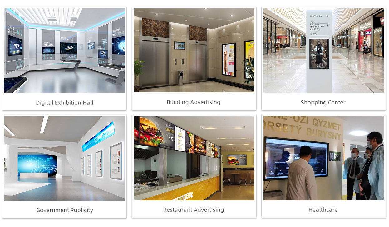 Ультратонкие цифровые экраны 32-65 дюймов (серия 7A-G)