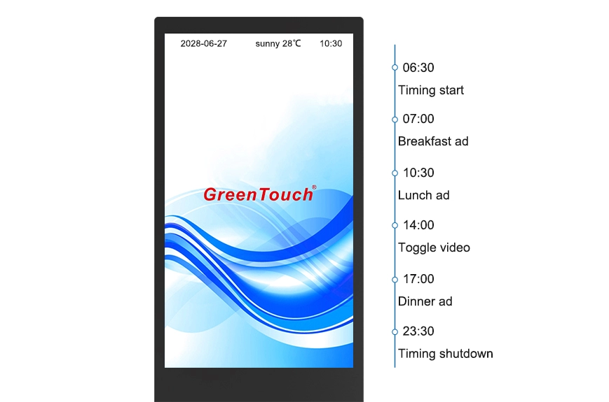 Напольные цифровые экраны 32-65 дюймов (серия 6C)