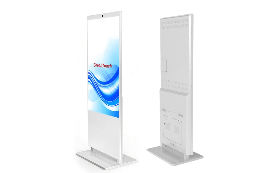 How Remote Content Management Works on 43&ndash;55 Inch Floor Standing Digital Signage
